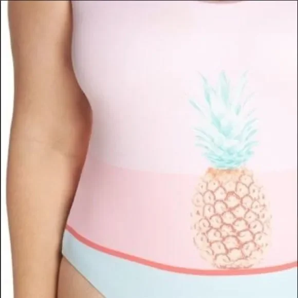 •the Bikini Lab•Pineapple Swimsuit - Picture 4 of 5